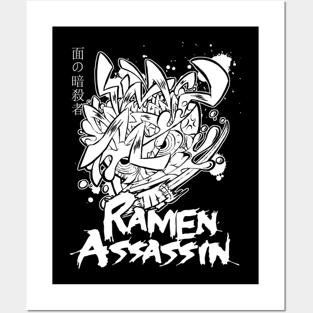 RAMEN ASSASSIN Wall Art by HiROT0